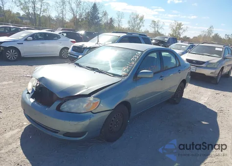 2007 Toyota Corolla Le из США, поврежденный, VIN 1NXBR32E57Z840749